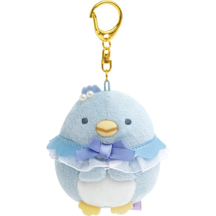 Sumikko Gurashi Real Penguin Plush Keychain Blue Penguin Lagoon San-X Japan 2025