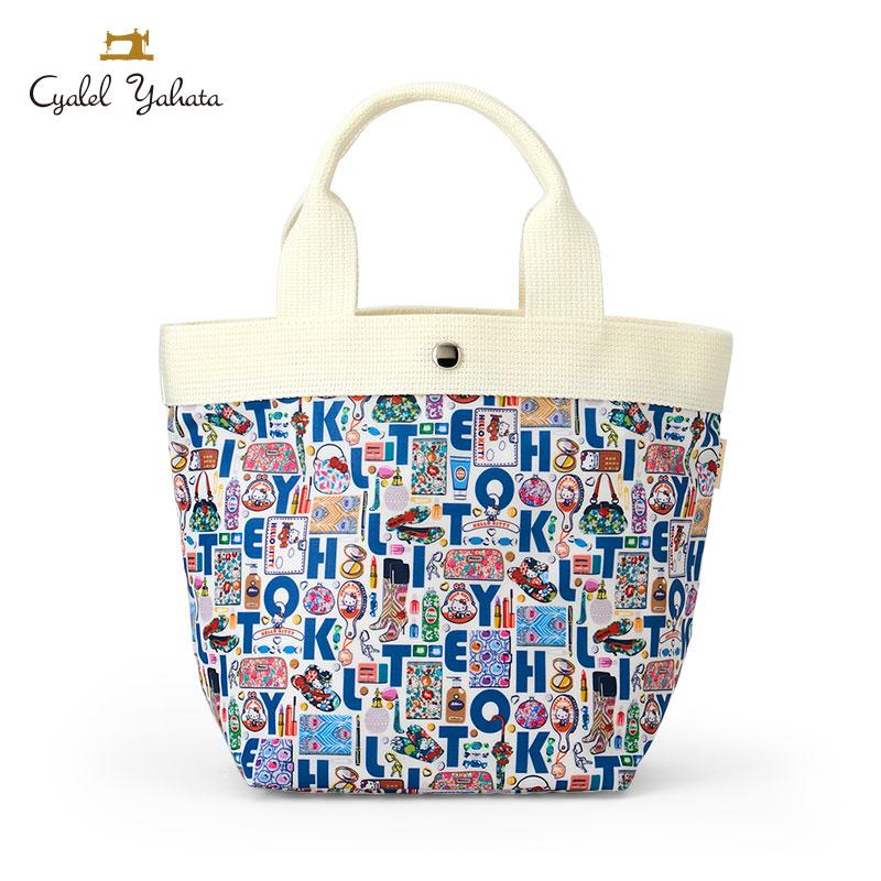Hello Kitty Tote Bag S Liberty ABC Blue Sanrio Japan 2025