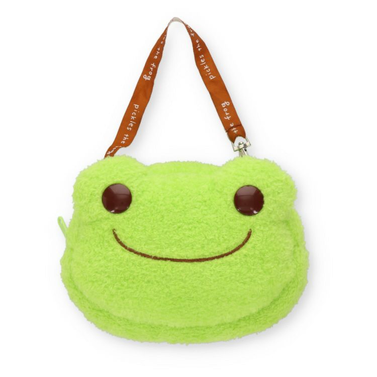 Pickles the Frog Pouch Plush Zakka Japan 2025