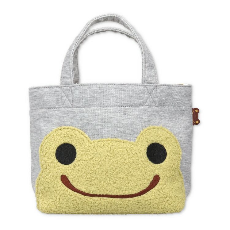 Pickles the Frog mini Tote Bag Gray Petit Pickles Japan 2024