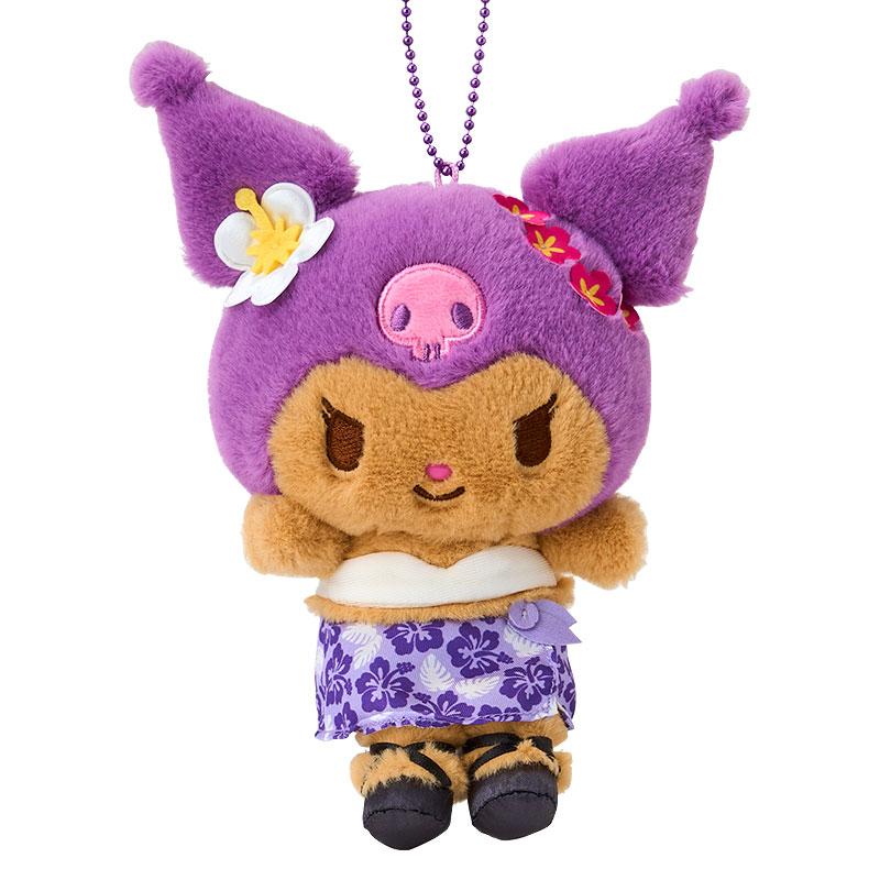 Kuromi Plush Mascot Holder Keychain Tokonatsu Vacation Sanrio Japan 2025