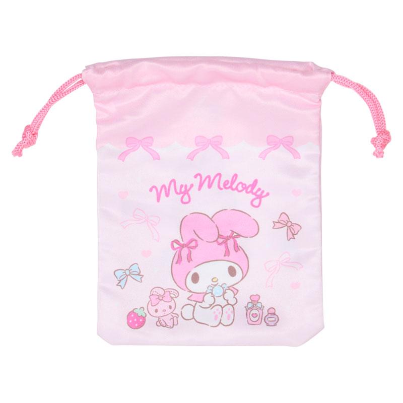 My Melody Mirror & Hairbrush Set with Pouch Sanrio Japan 2025