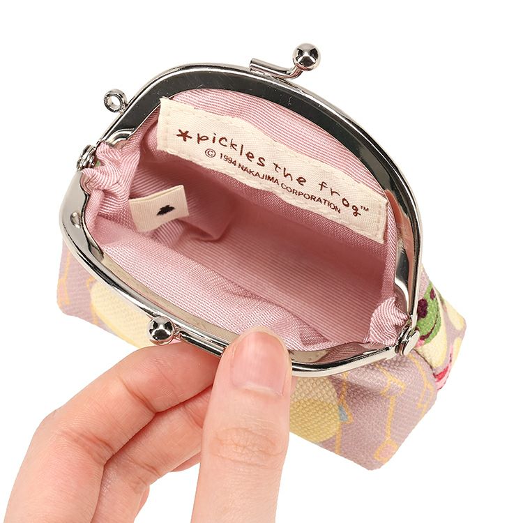 Pickles the Frog Clasp Pouch Retro Cafe Strawberry AYANOKOJI Japan 2025