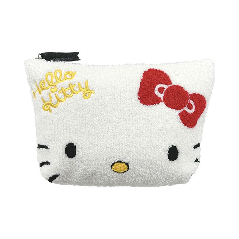 Hello Kitty Pouch Face Sagara Embroidery Sanrio Japan 2024