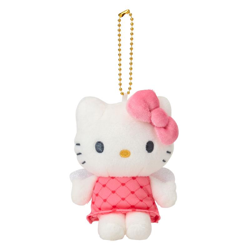 Hello Kitty Plush Keychain Angel Red Sanrio Japan 2025