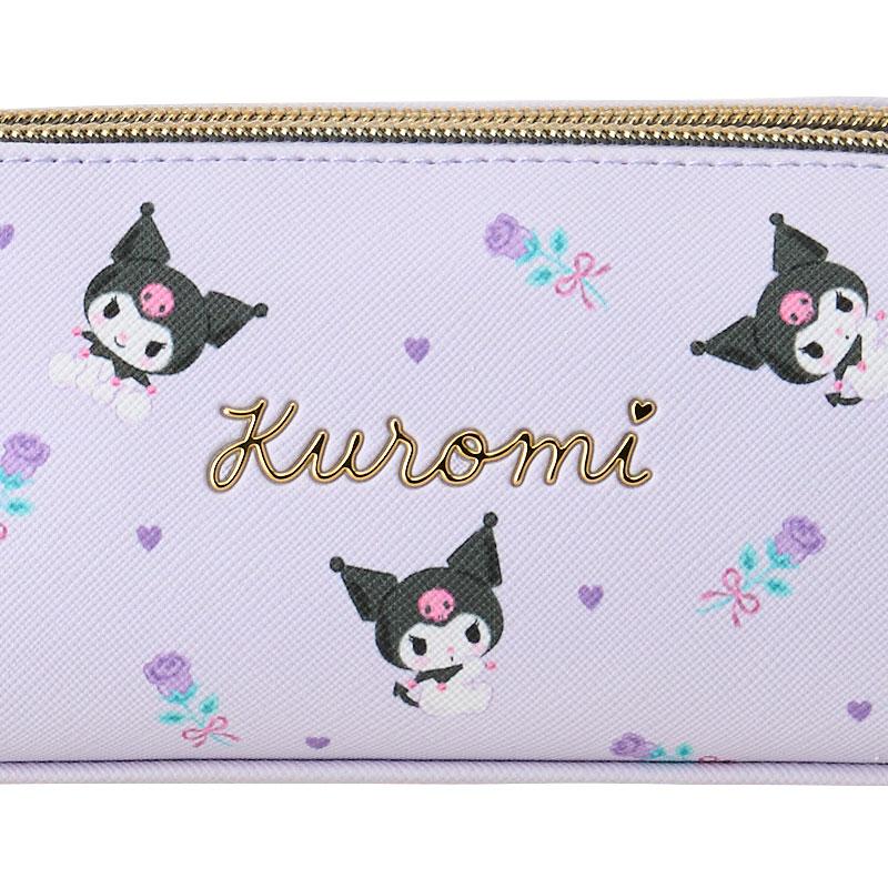 Kuromi Pen Case Pencil Pouch Sanrio Japan 2025 2Room Type