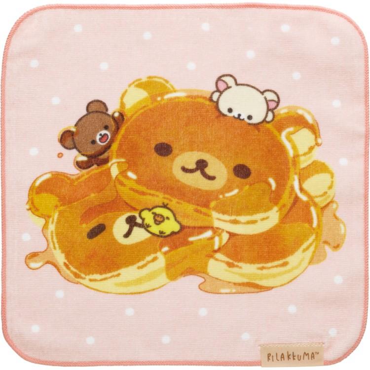 Rilakkuma Hand Towel Pink stay with me San-X Japan 2025