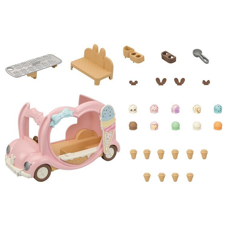 Sylvanian Families Happy Ice Cream Wagon MI-89 EPOCH Japan