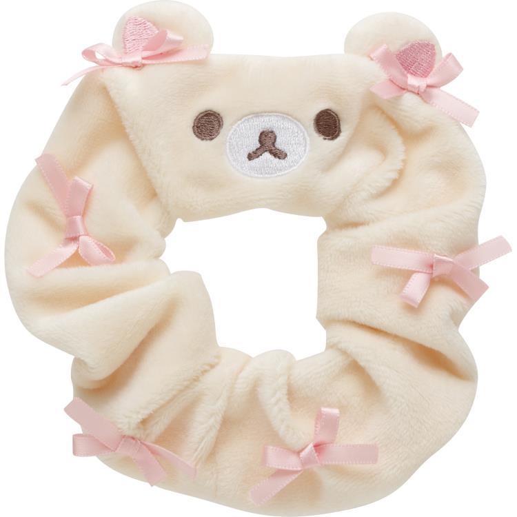 Korilakkuma Scrunchy Ponytail Holder Sky Cotton Candy San-X Japan 2024 Rilakkuma