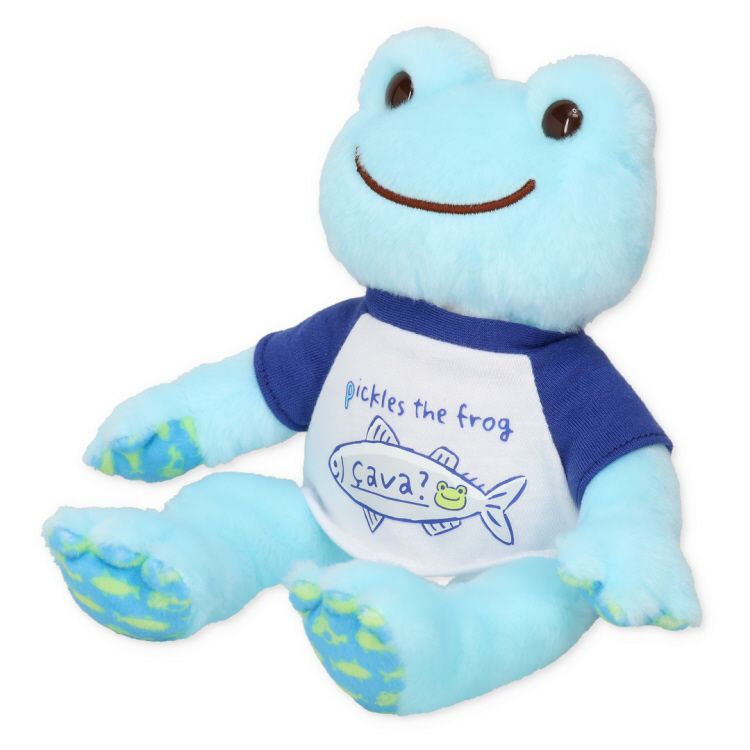 Pickles the Frog Bean Doll Plush Cava? 4 Blue Japan Limit 2024