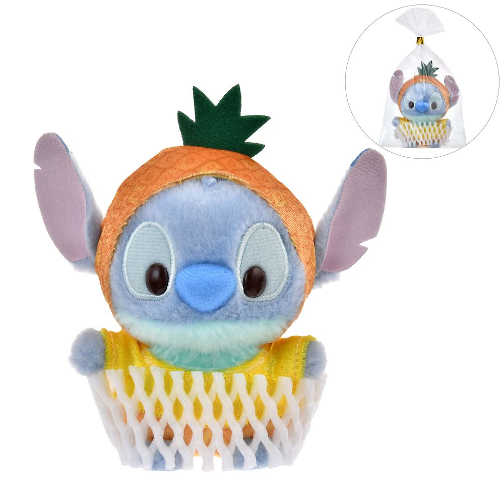 Stitch Plush Doll Summer Fruits Pineapple Urupocha-chan Disney Store Japan 2025