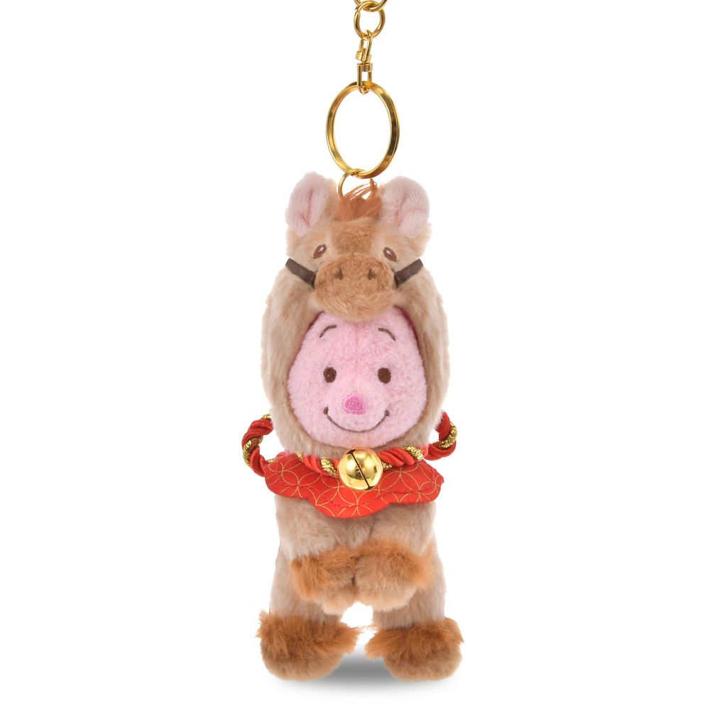 Piglet Plush Keychain Horse Disney store ETO 2026 Japan New Year Winnie the Pooh