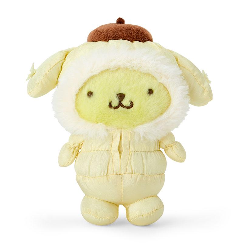 Pom Pom Purin Plush Mascot Holder Keychain Fluffy Winter Sanrio Japan 2024