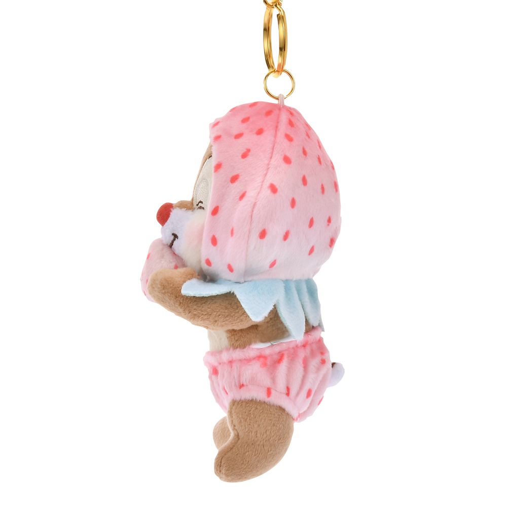 Dale Plush Keychain STRAWBERRY COLLECTION Disney Store Japan 2025