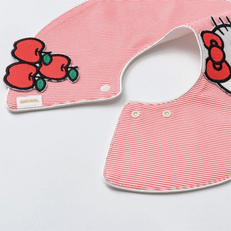 Hello Kitty MARLMARL Baby Bib 3apples Sanrio Japan 2025
