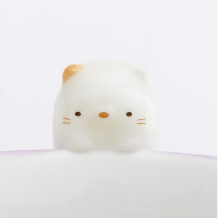 Sumikko Gurashi Neko Cat Mug Cup w/ Figure Purple San-X Japan 2025