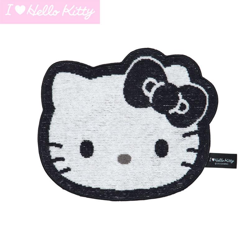 I Love Hello Kitty mini Towel Black Sanrio Japan 2025