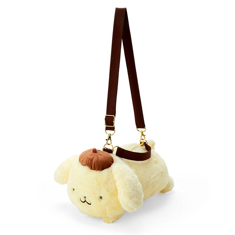 Pom Pom Purin 2WAY Plush Shoulder mini Tote Bag Shake Bottom Sanrio Japan 2024