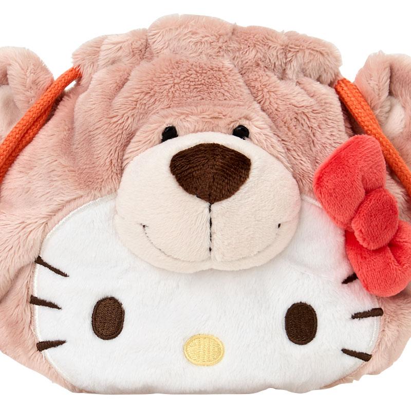 Hello Kitty Plush Pouch Face NICI Sanrio Japan 2025