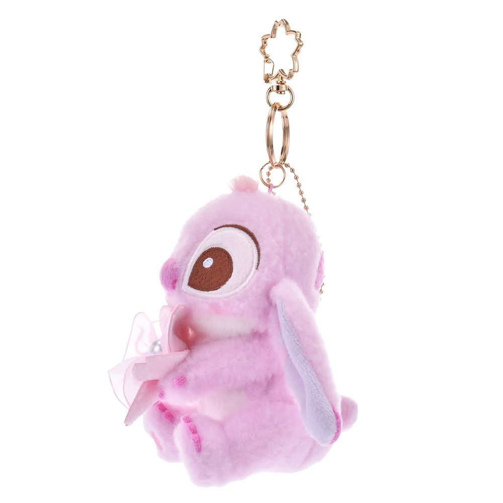 Stitch Plush Keychain SAKURA Disney Store Japan 2025