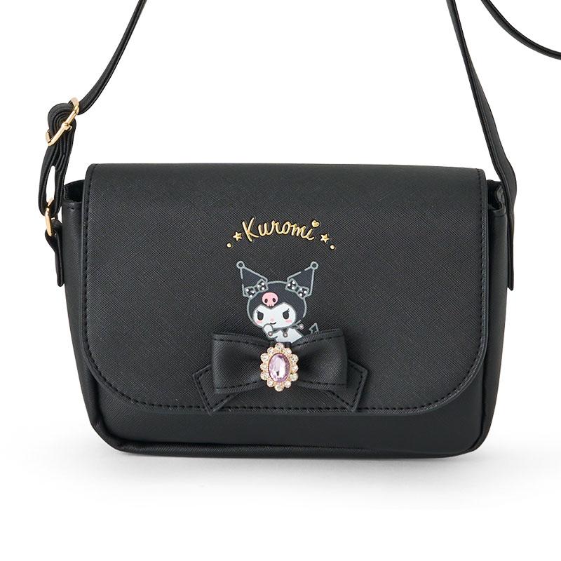 Kuromi Kids Shoulder Bag Black Sanrio Japan 2024