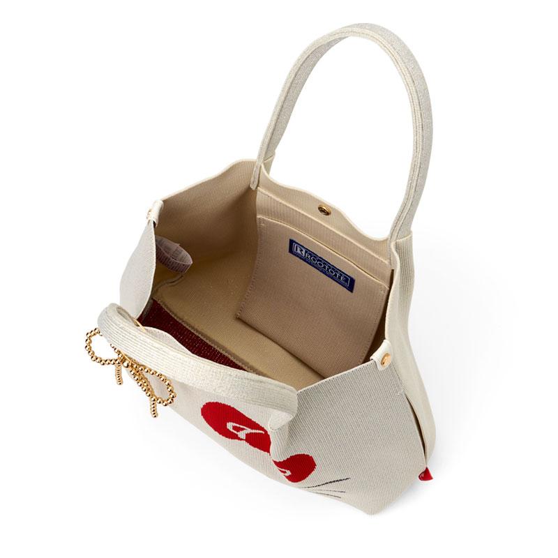 Hello Kitty ROOTOTE Tote Bag R-full Off White Sanrio Japan 2025