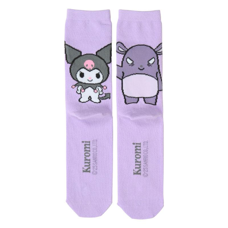 Kuromi Socks Crew length Sanrio Japan 2025