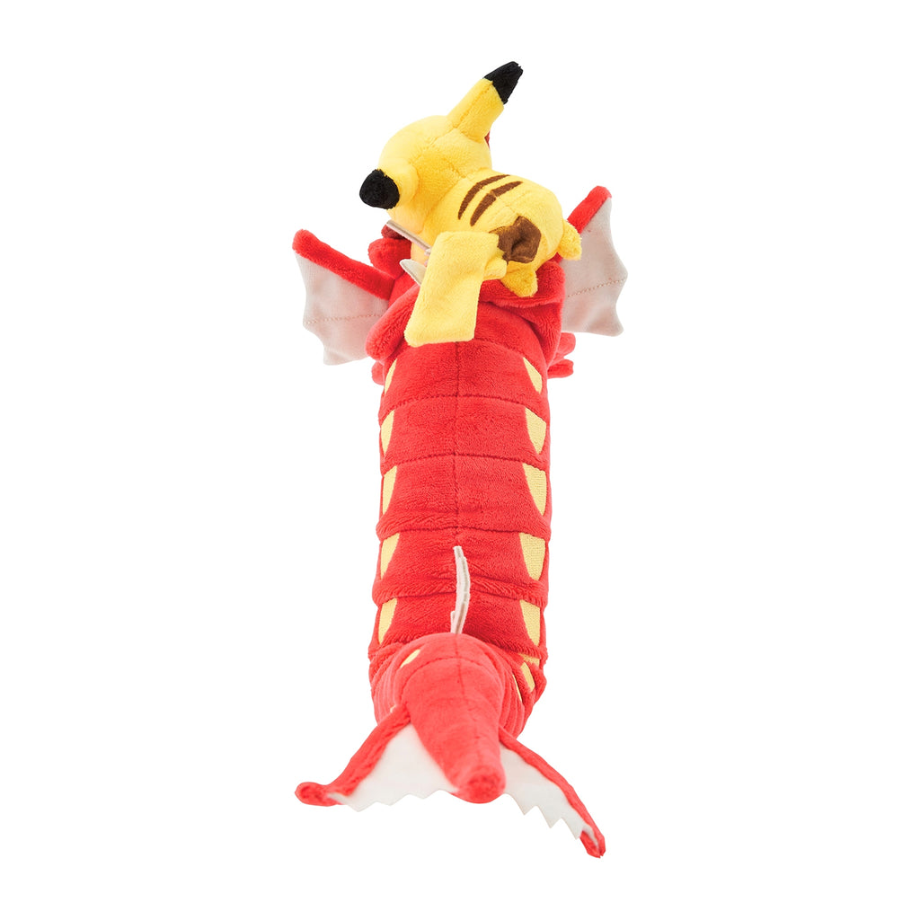 Pikachu & Red Gyarados Plush Doll Hiroshima R Pokemon Center Japan 2025