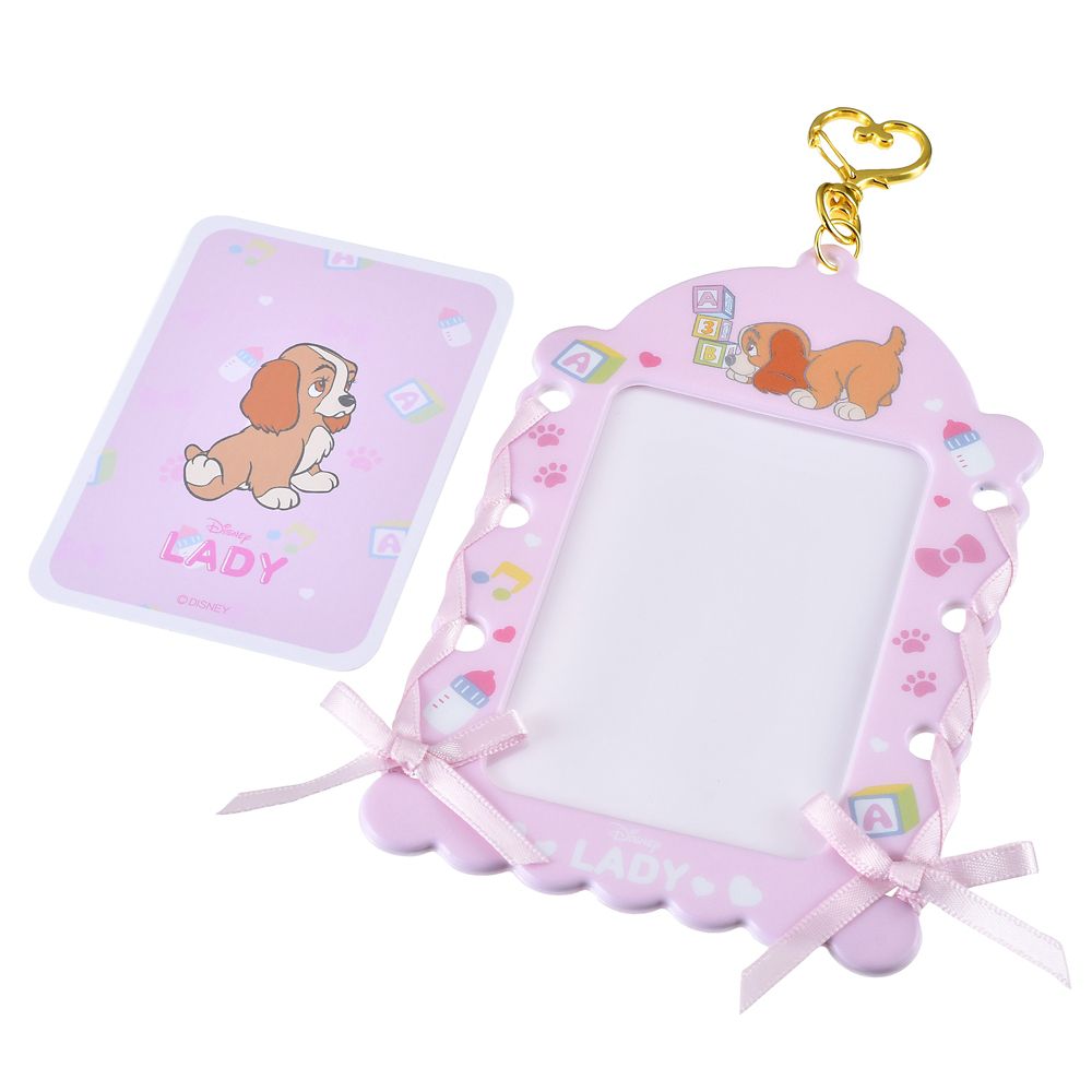 Lady and the Tramp Card Case Holder Mellow Hug Disney Store Japan 2025