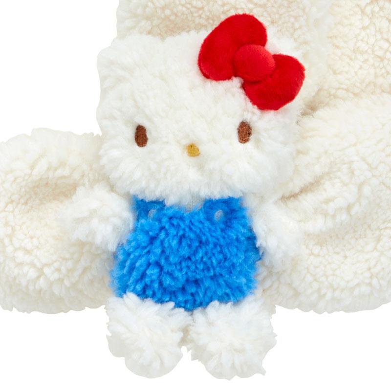 Hello Kitty Kids Scarf w/ Plush Mascot Sanrio Japan 2024