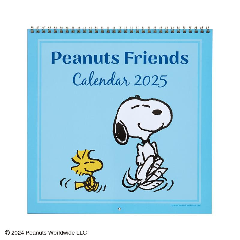 PEANUTS Snoopy Wall Calendar 2025 L Sanrio Japan