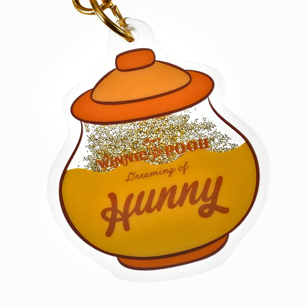 Winnie the Pooh Keychain Key Holder HONEY DAY Disney Store Japan 2025