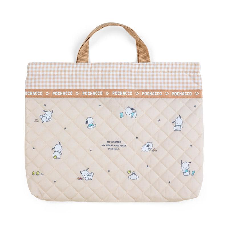 Pochacco Kids Quilting Tote Lesson Bag Sanrio Japan