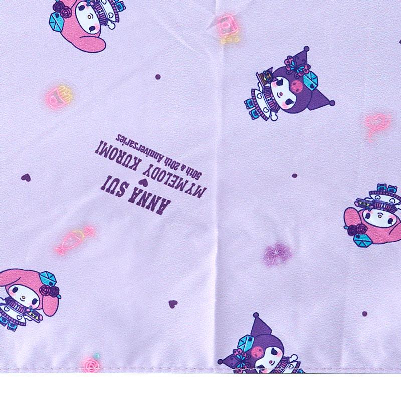 My Melody & Kuromi ANNA SUI Folding Umbrella Purple Sanrio Japan 2025