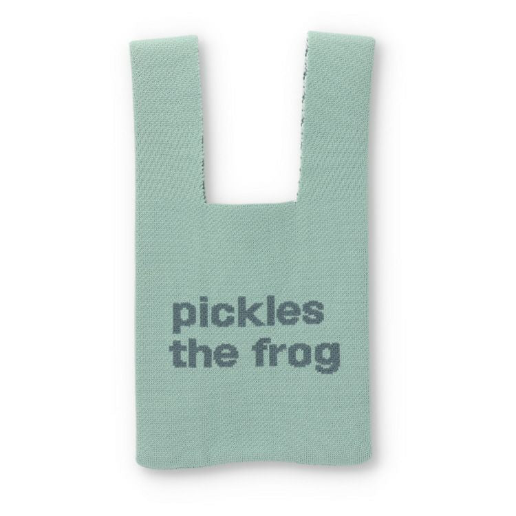 Pickles the Frog Knit Tote Bag Green Japan 2024