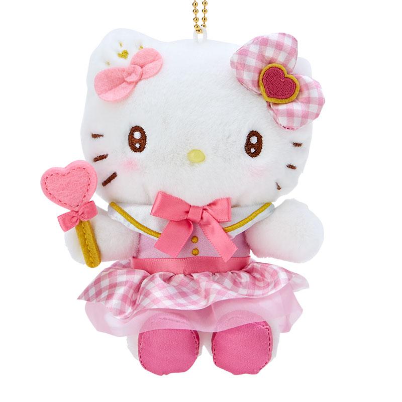 Hello Kitty Plush Mascot Holder Keychain Love Me More Sanrio Japan 2024