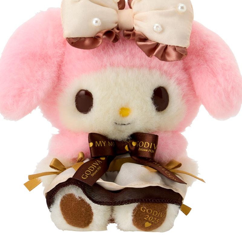 My Melody GODIVA Plush Mascot Keychain Sanrio Japan Valentine's Day 2025