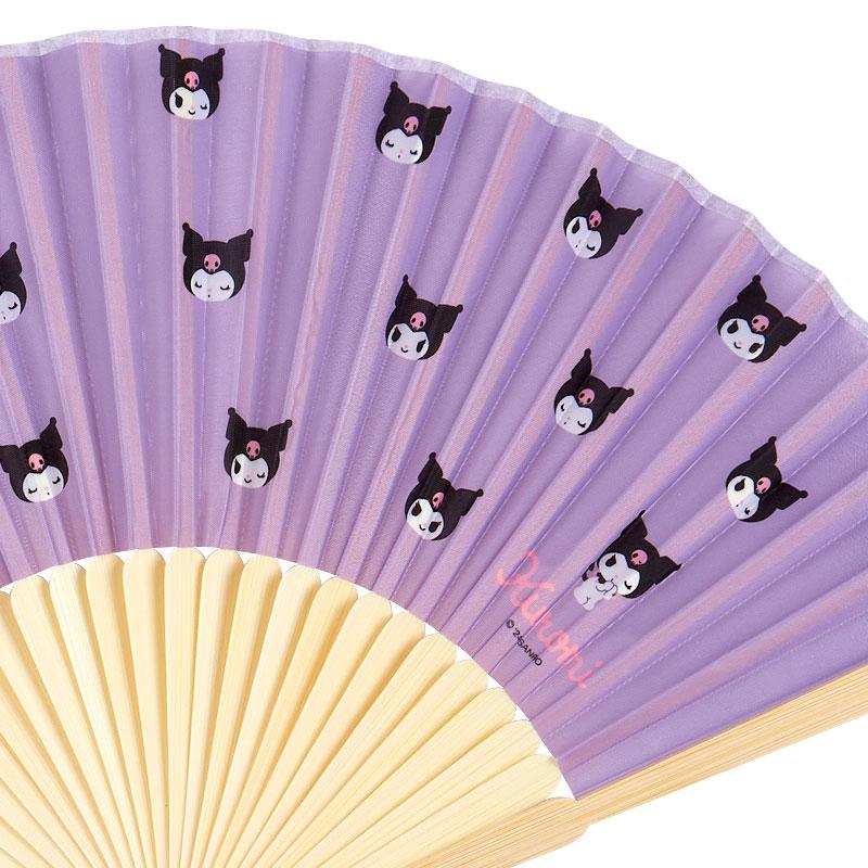 Kuromi Folding Hand Fan Sanrio Japan 2024