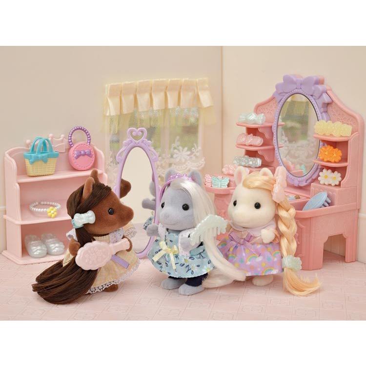 Sylvanian Families Pony Friends Fashion FU-17 Doll Set EPOCH Japan