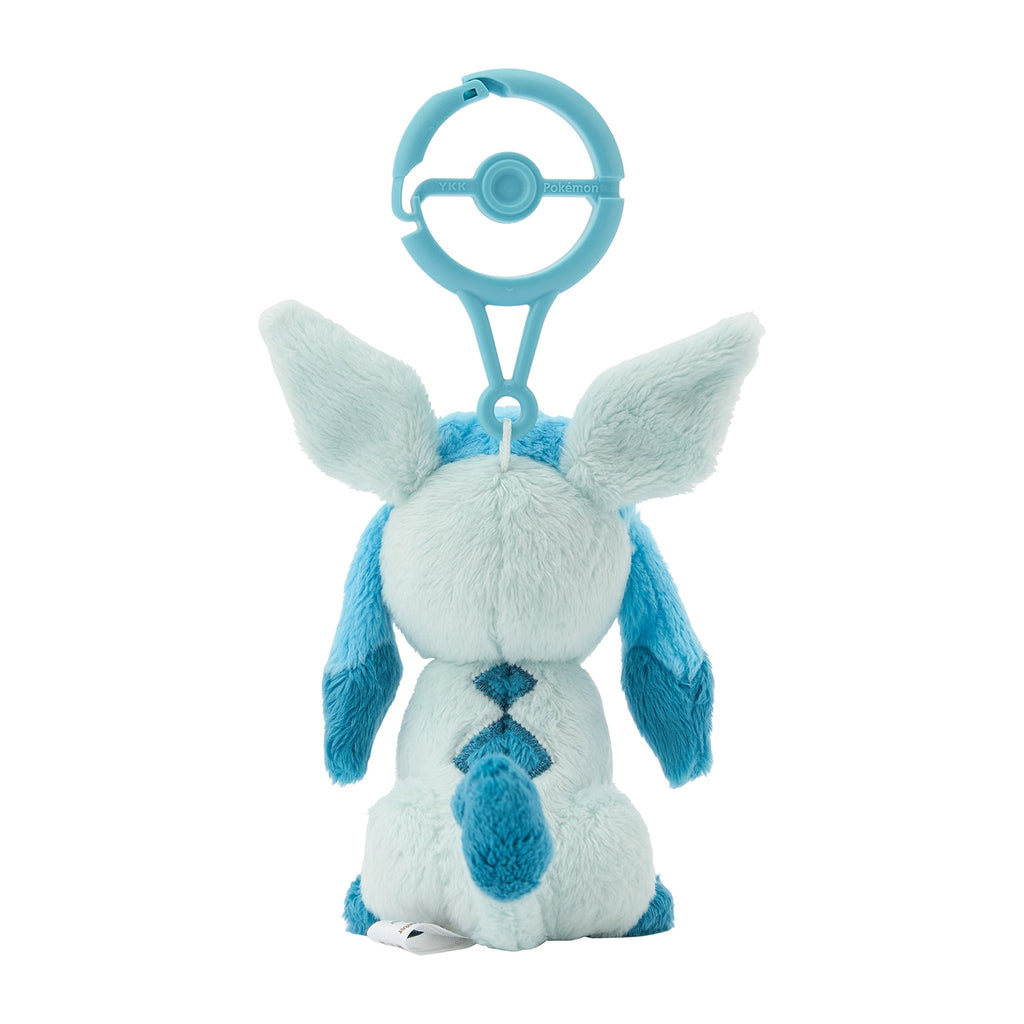 Glaceon Glacia Plush Keychain with Carabiner Pokemon Center Japan 2024