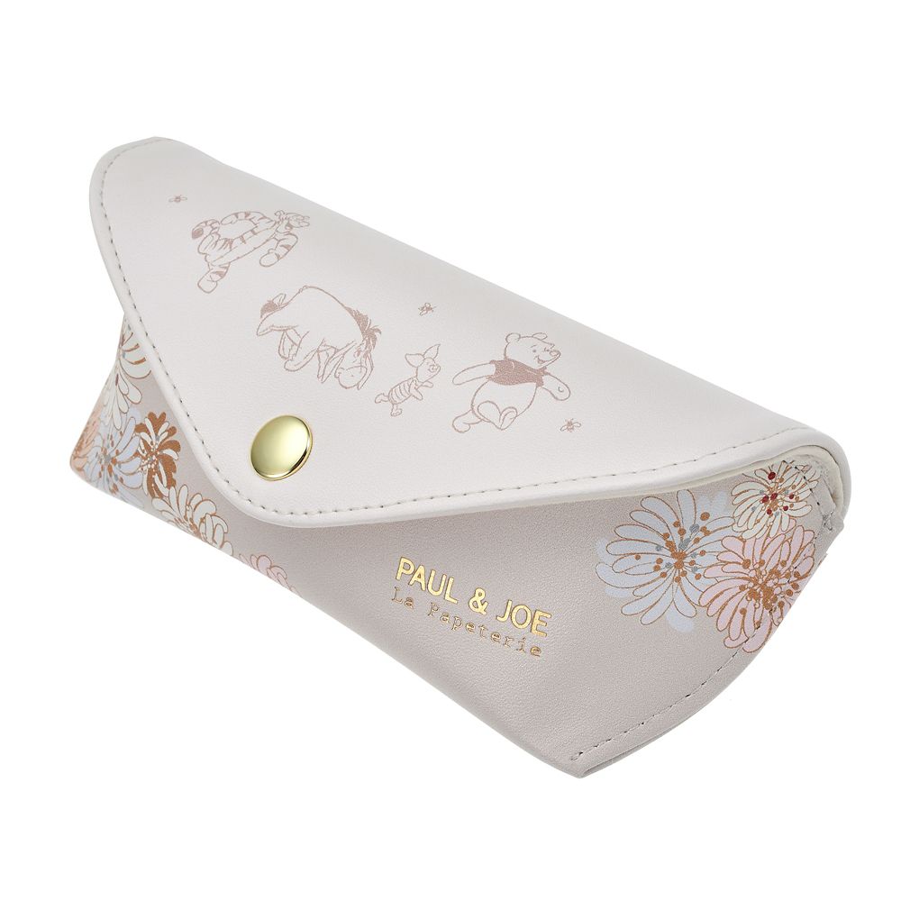 PAUL & JOE Winnie the Pooh Piglet Glasses Case Chrysanthemum Disney Store Japan