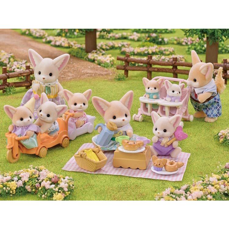 Sylvanian Families Fennec Fox FamilyDoll Set FS-48 EPOCH Japan