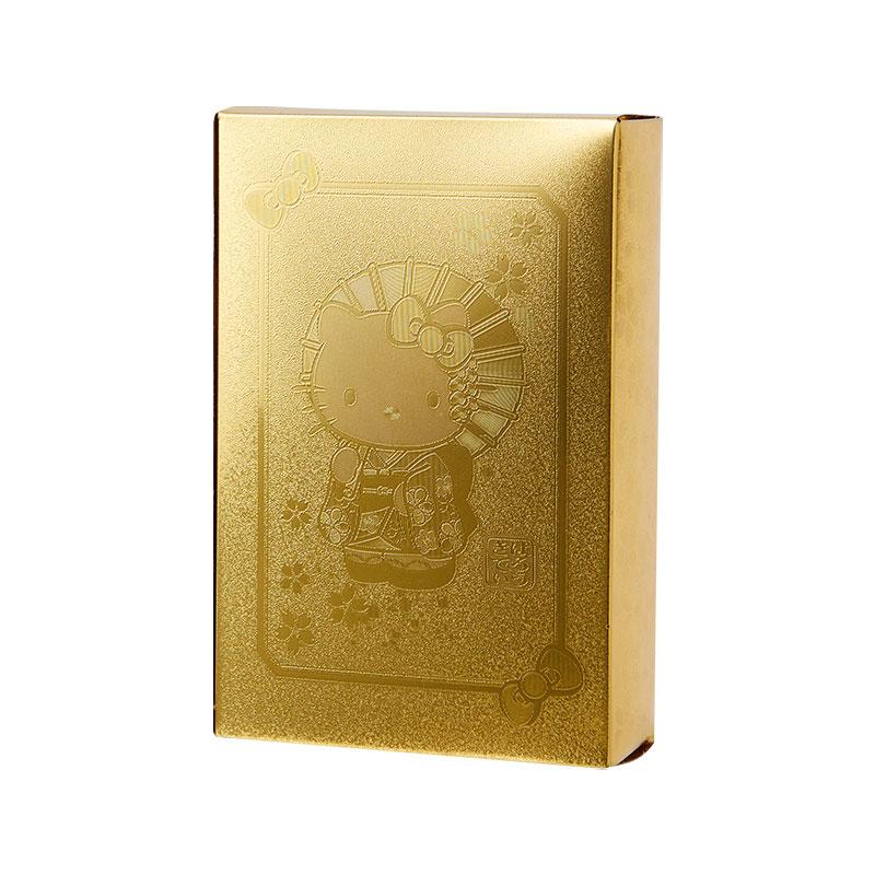 Hello Kitty Playing Cards Japanese style Gold Color Sanrio Japan 2024