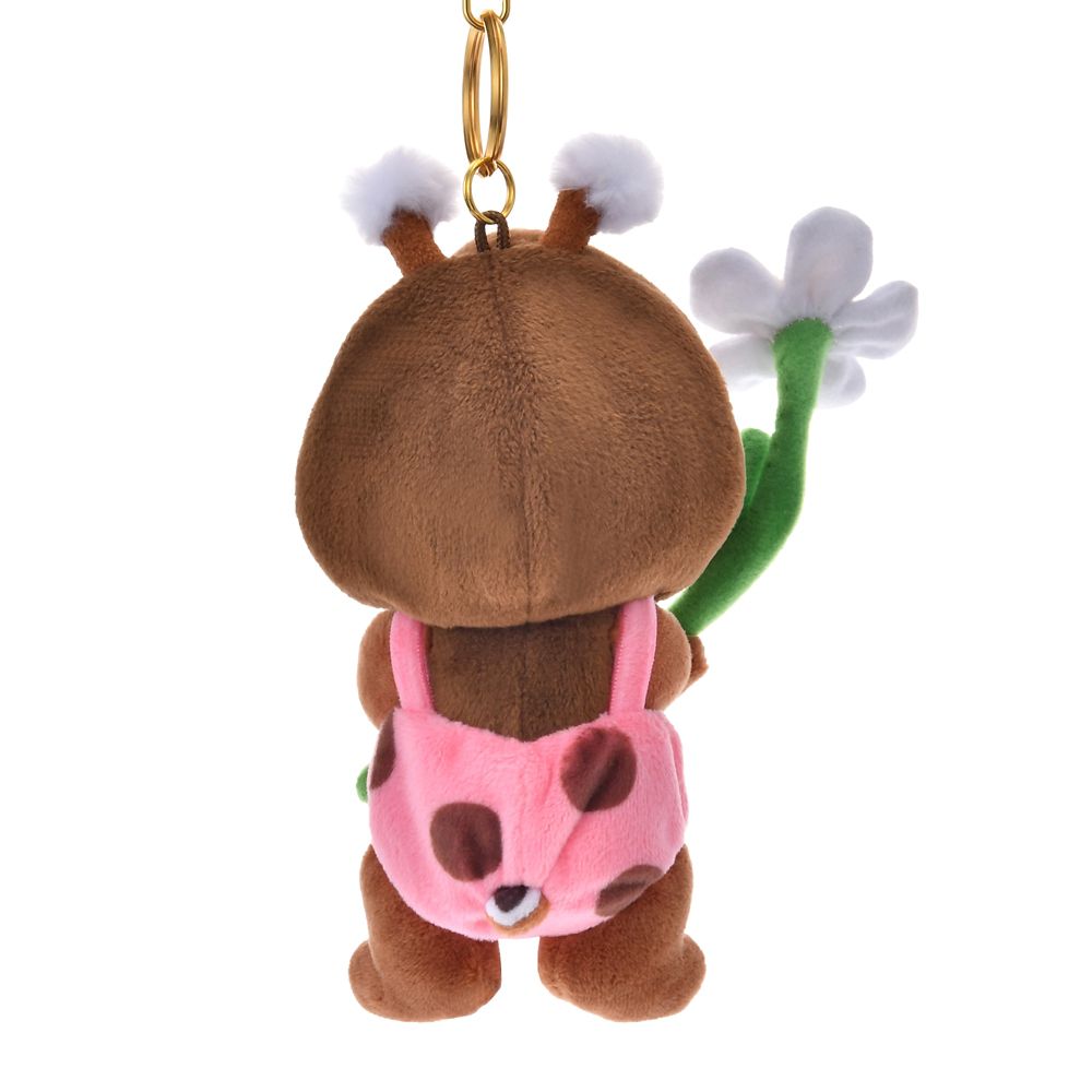 Chip Plush Keychain Flower Garden Disney Store Japan 2025