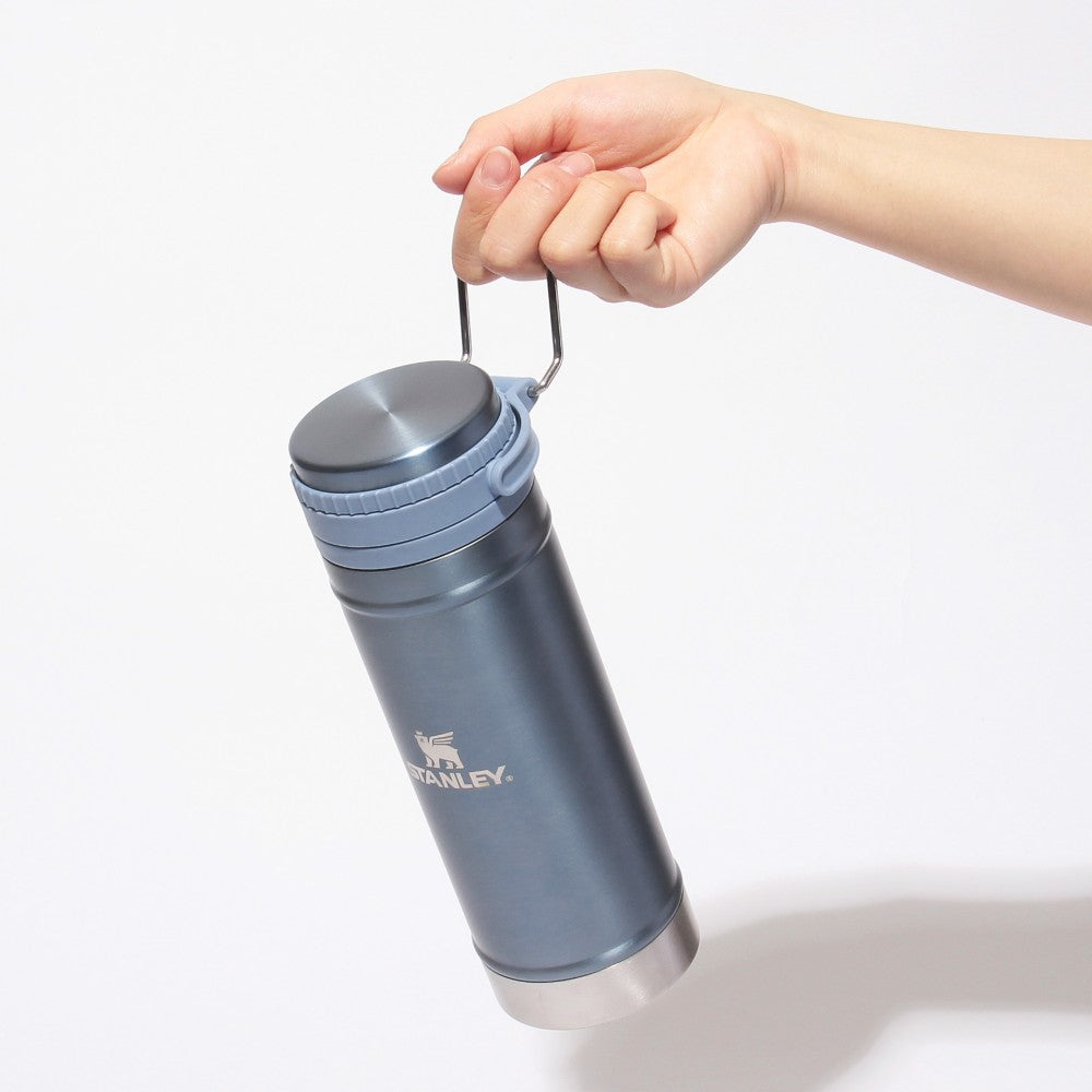 Starbucks Japan STANLEY Classic Vacuum Coffee Press Bottle Blue 473ml 2025