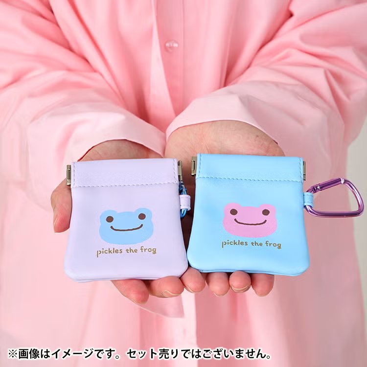 Pickles the Frog Spring Metal Pouch Purple Japan 2026 – VeryGoods.JP