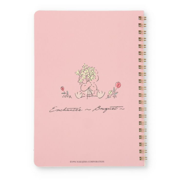 Pickles the Frog Ring Notebook A5 Pink Enchante Japan 2025