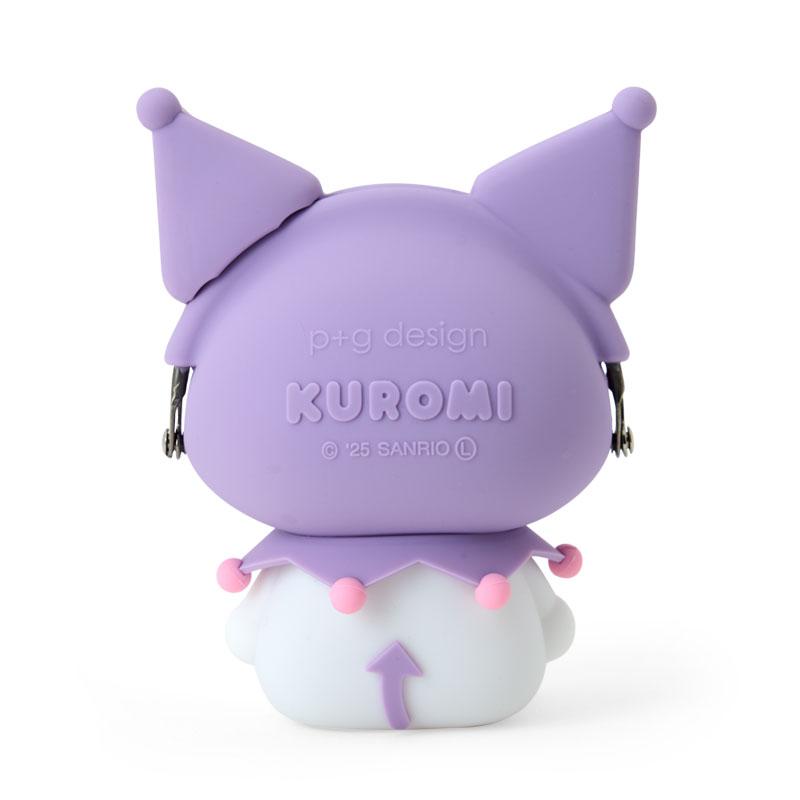 Kuromi Silicone Pouch 3D POCHI Purple Sanrio Japan 2025