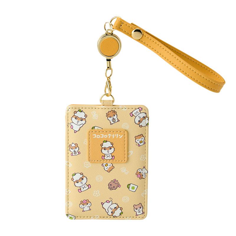 Coro Coro Kuririn Pass Case with Reel Sanrio Japan