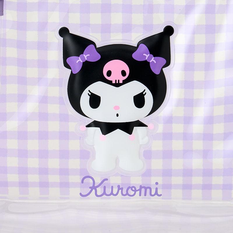 Kuromi Clear PVC Pouch Sanrio Japan 2025